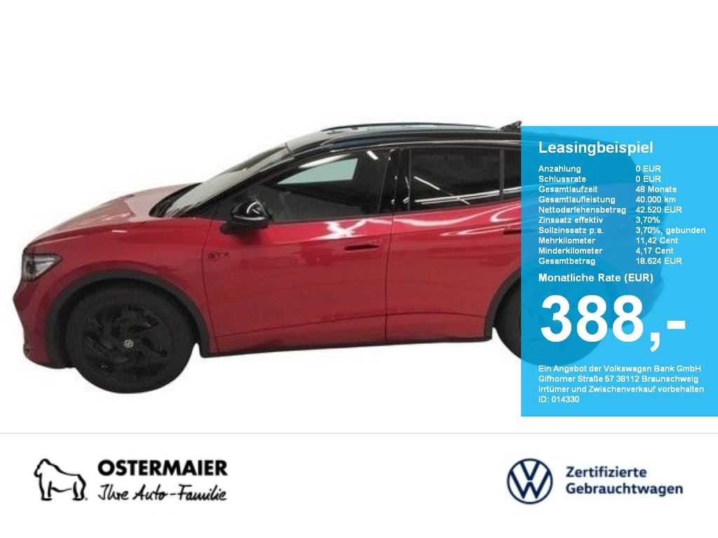 ID.4 GTX 340PS NP.71T ACC.5J-G.WÄRMEPUMPE.AHK.KA