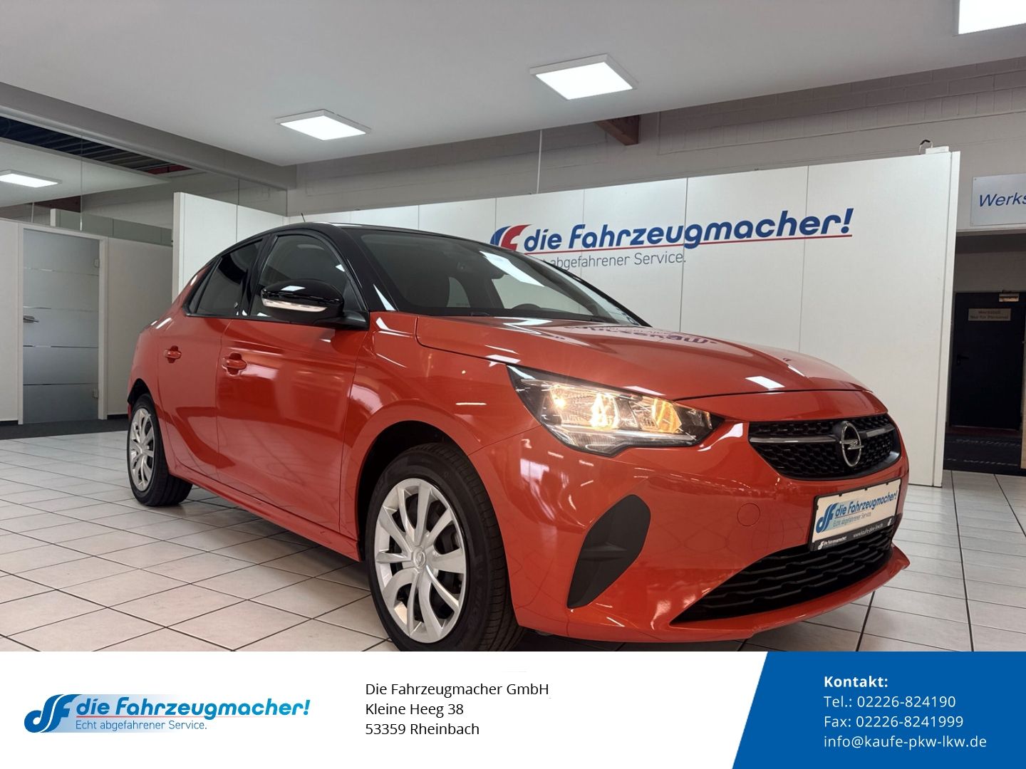 Fahrzeugabbildung Opel Corsa-e Corsa F e Edition Digitales Cockpit Appl