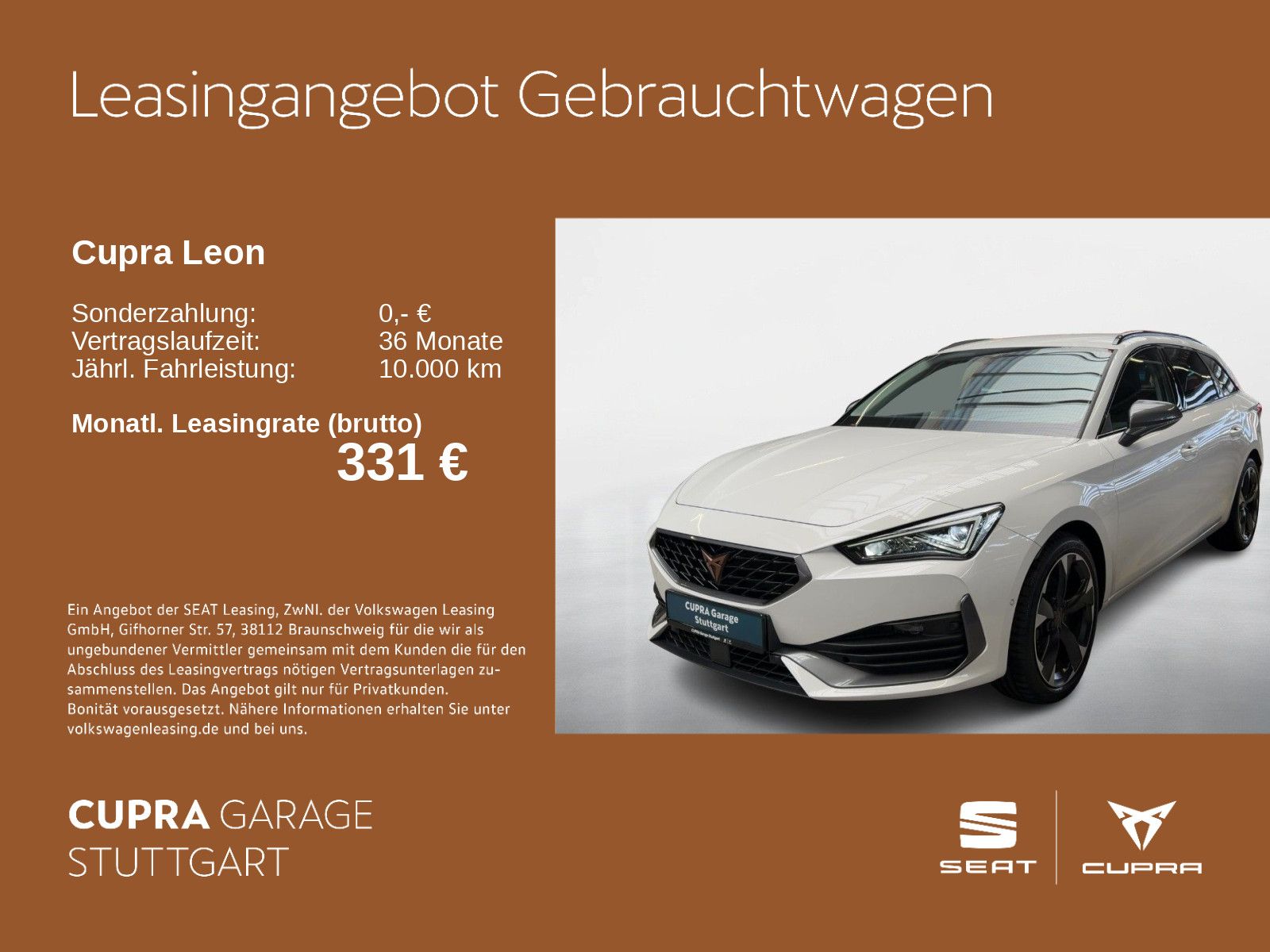 CUPRA Leon Sportstourer 1.5 TSI 110 kW