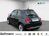 Fiat 500 Lounge AT Nav AHK GJR PDC Alu Pano - Fiat 500: Schwarz