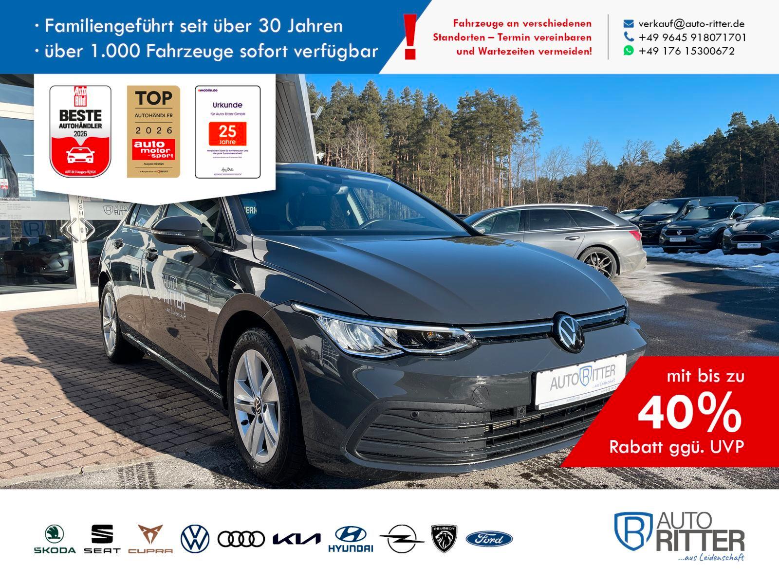 Volkswagen Golf VIII 1.5 eTSI DSG Life Navi+SHZ+CarPlay+...