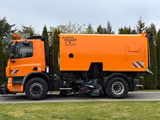DAF CF 75.310 SWEPPER KUPPER WEISSER S700 - DAF Cf 75