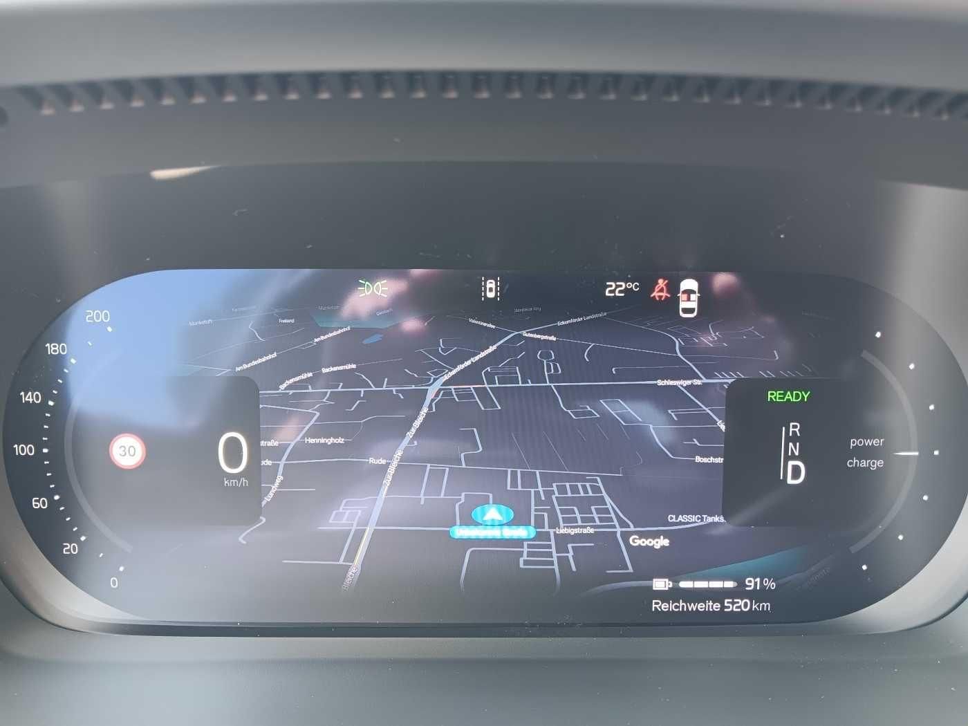 Fahrzeugabbildung Volvo EX40 Fully Electric Single M. Ext. Range Plus Bl