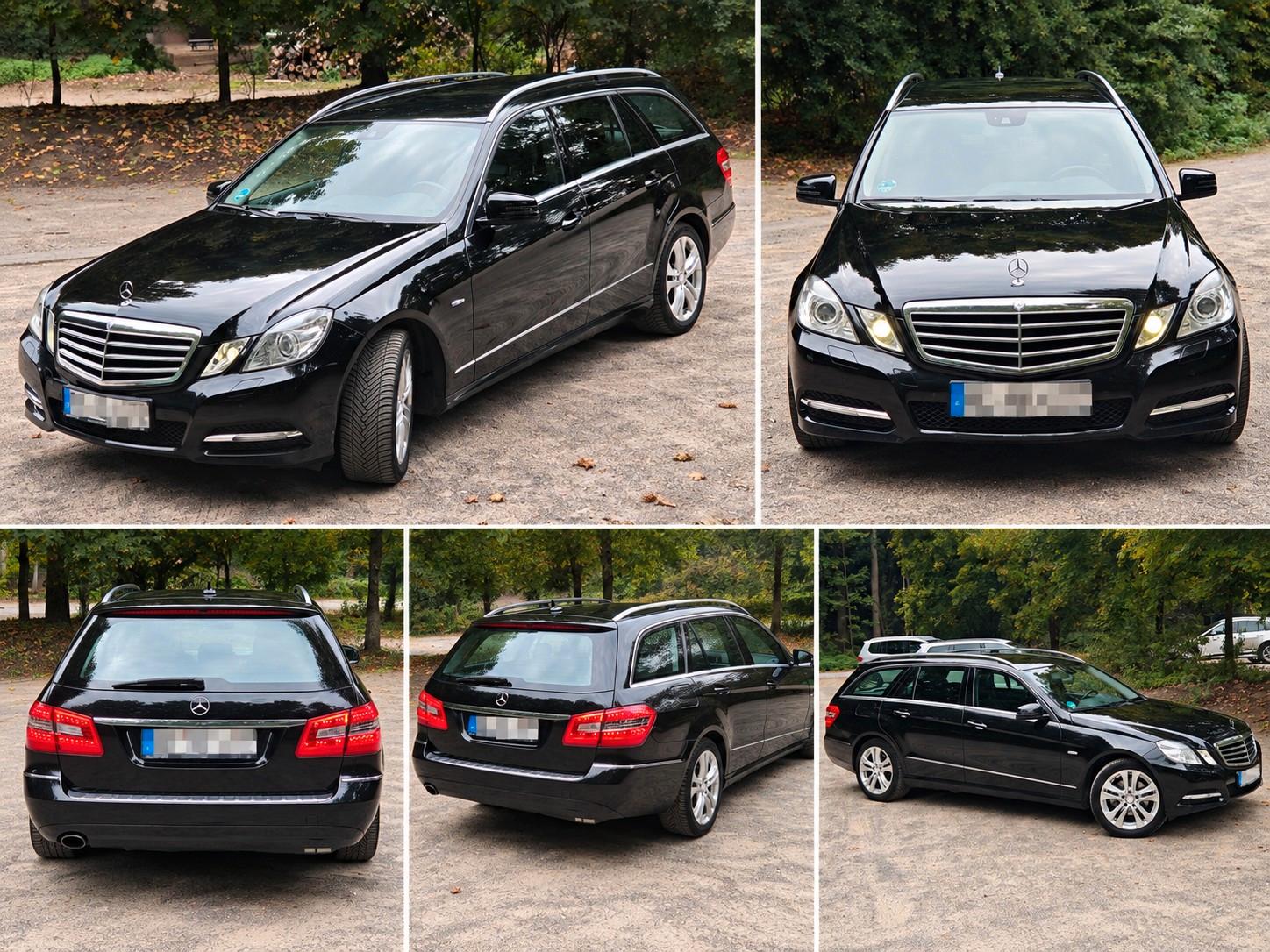 Mercedes-Benz E200 2011 — вигляд ззаду
