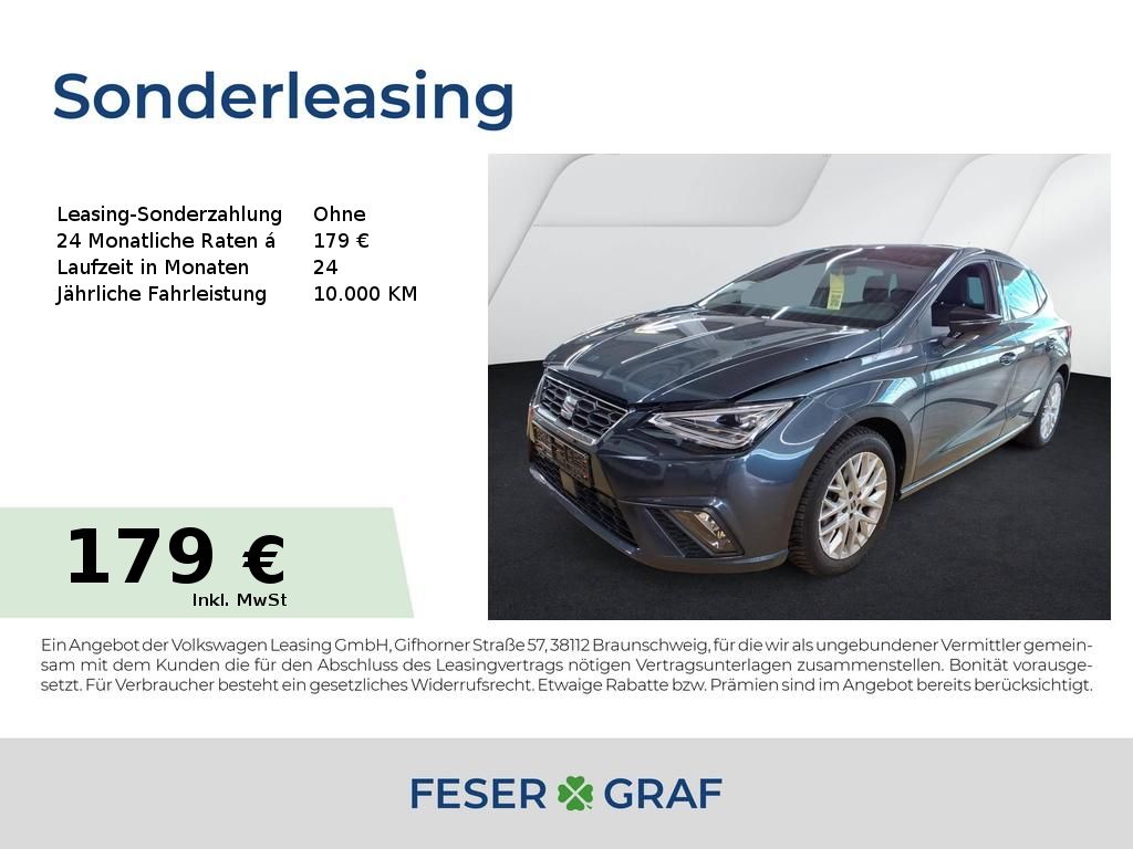 Ibiza 1.5 TSI FR DSG ACC LED Navi RüKa Sitzh 16"