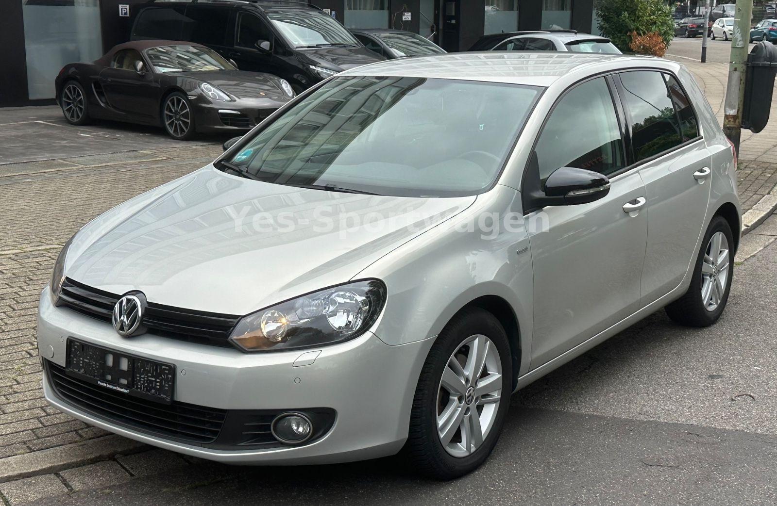 Volkswagen Golf VI Match STZH*PDC*MFL*T-LEDER*ALU*E-PAKET*
