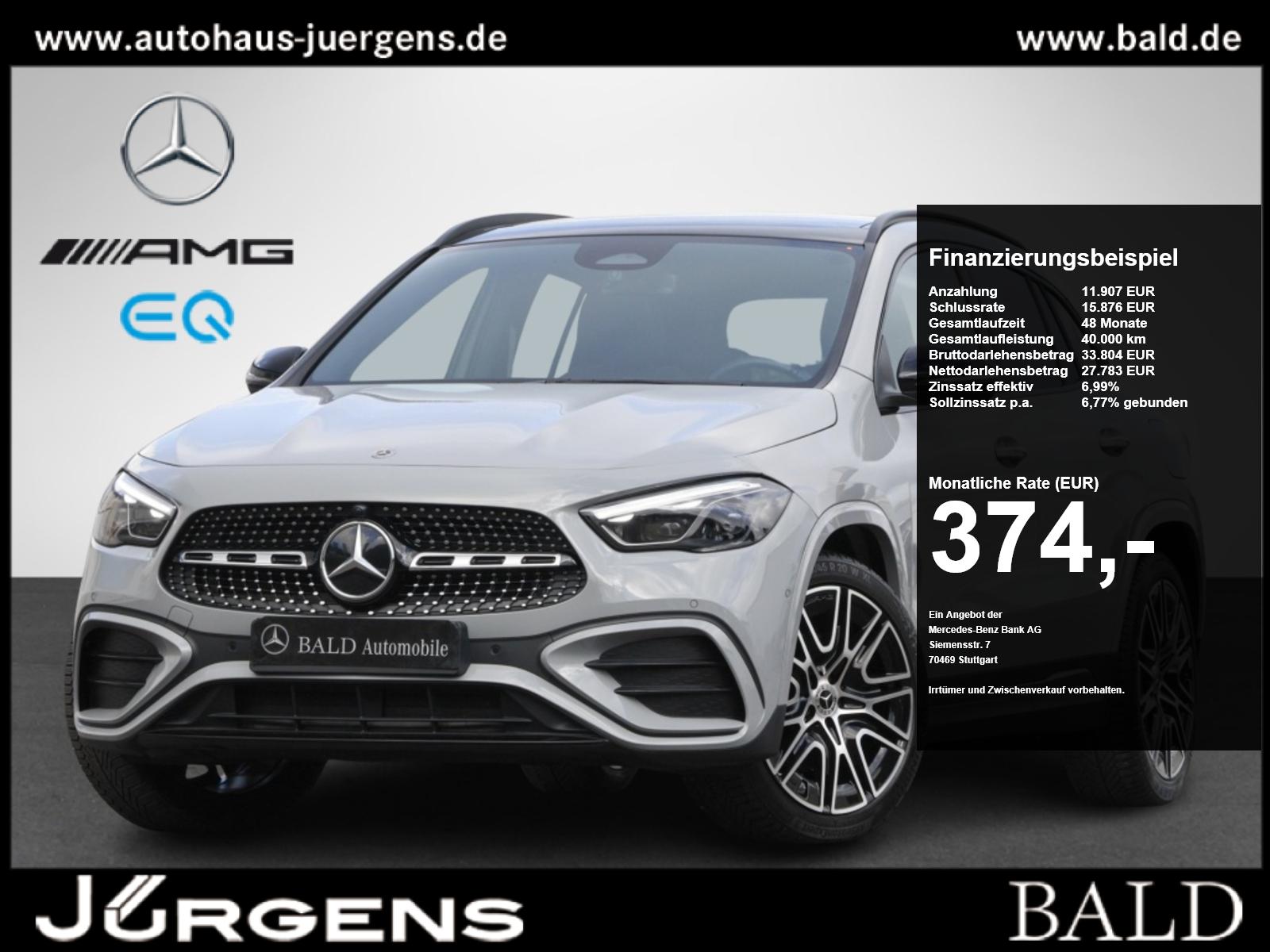 Mercedes-Benz GLA 220 d 4M AMG-Sport/Pano/AHK/MLB/Night/Distr