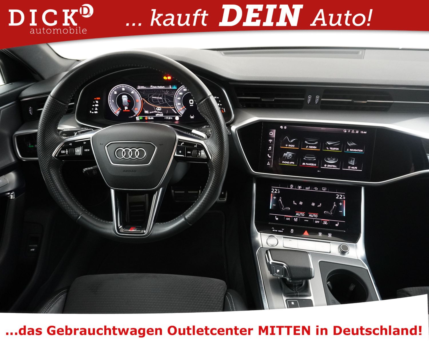 Fahrzeugabbildung Audi A6 Av 45d Quat 2X S Line MATR+VIRTU+B&O+AHK+360+