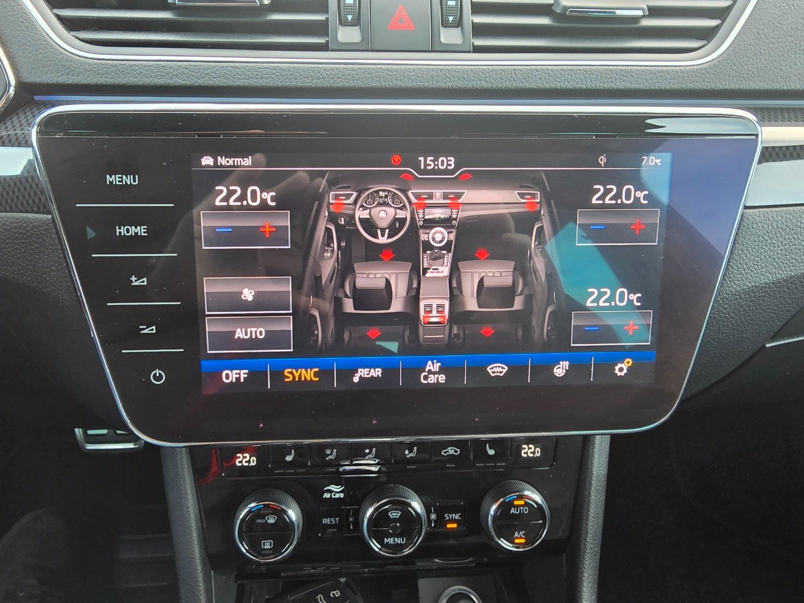 Skoda Superb Combi Sportline 4x4 LED ACC 4xSHZ foto 16