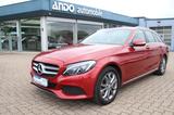 Mercedes-Benz C 250d T BlueTec LED/Burmester/Memory/Leder/AHK - rote Mercedes-Benz C 250