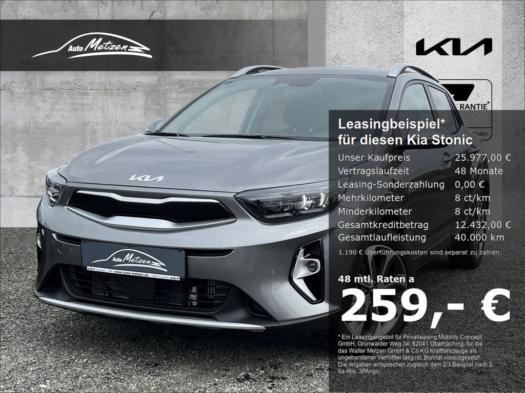 Kia Stonic 1.0 T-GDI Spirit Navi LED Apple CarPlay A