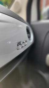 Fiat 500 1.4 16V Lounge Panorama, klima ,frisch TÜV  - silberne Fiat 500
