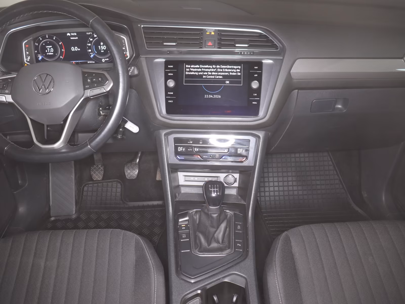 Volkswagen Tiguan Allspace Life 1.5TSI 273,-ohne Anzahlung, миниатюра 7