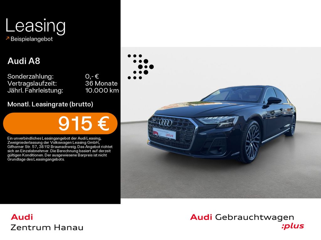 Audi A8 L 60 TFSIe quattro S-LINE*NAVI-PLUS*MATRIX*HU