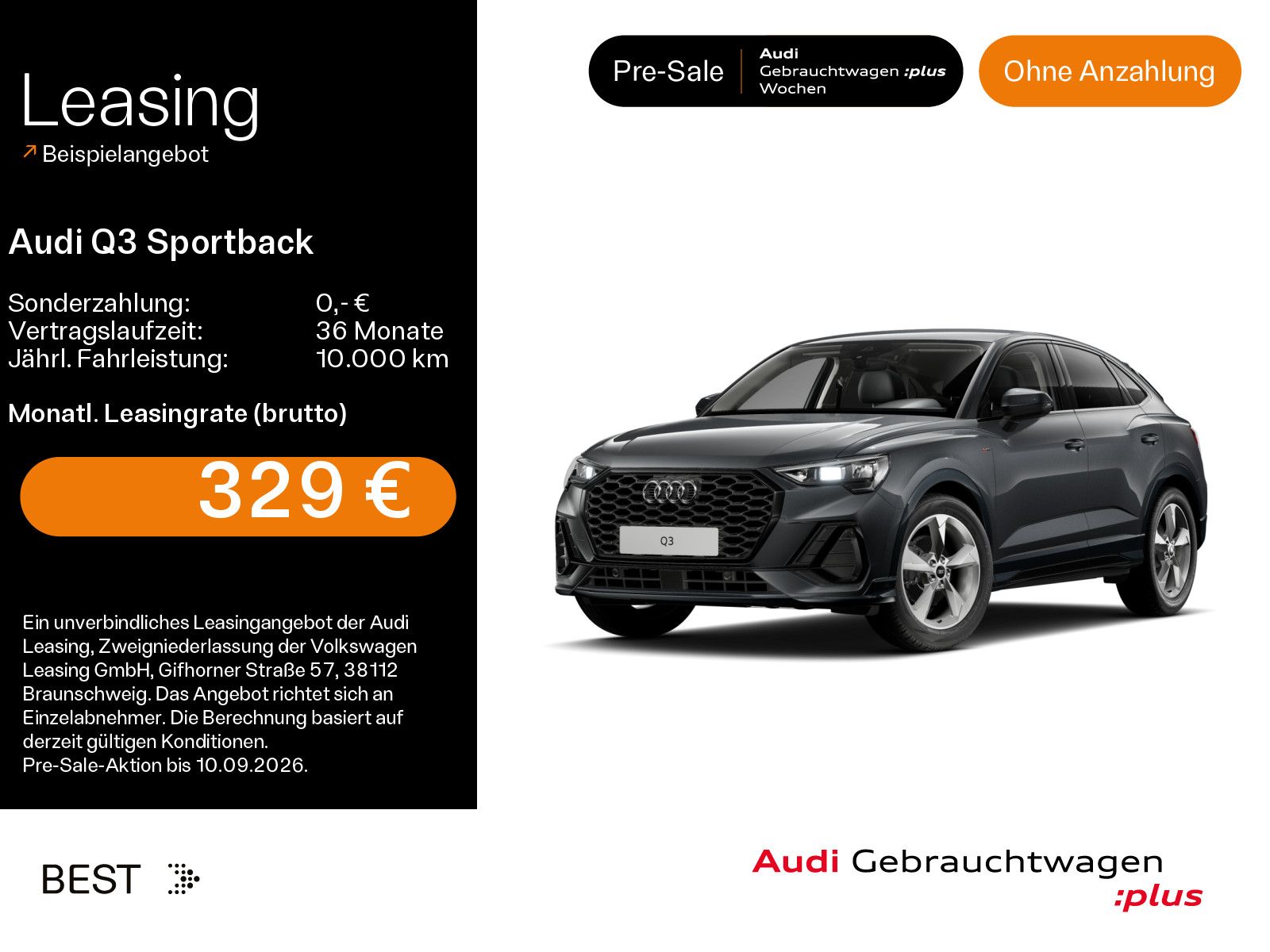 Audi Q3 Sportback 35 TFSI S-LINE*NAVI-PLUS*AHK*OPTIK-