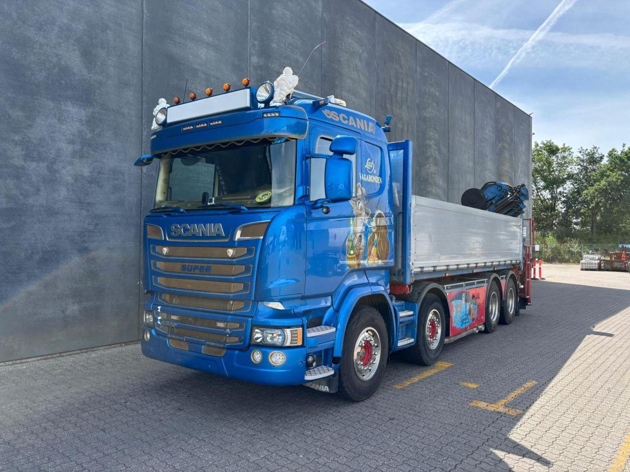 Scania R 520 LB8x4HNB Crane tip