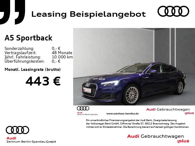 AUDI A5 Sportback 35 TFSI S tronic *MATRIX*R-CAM*