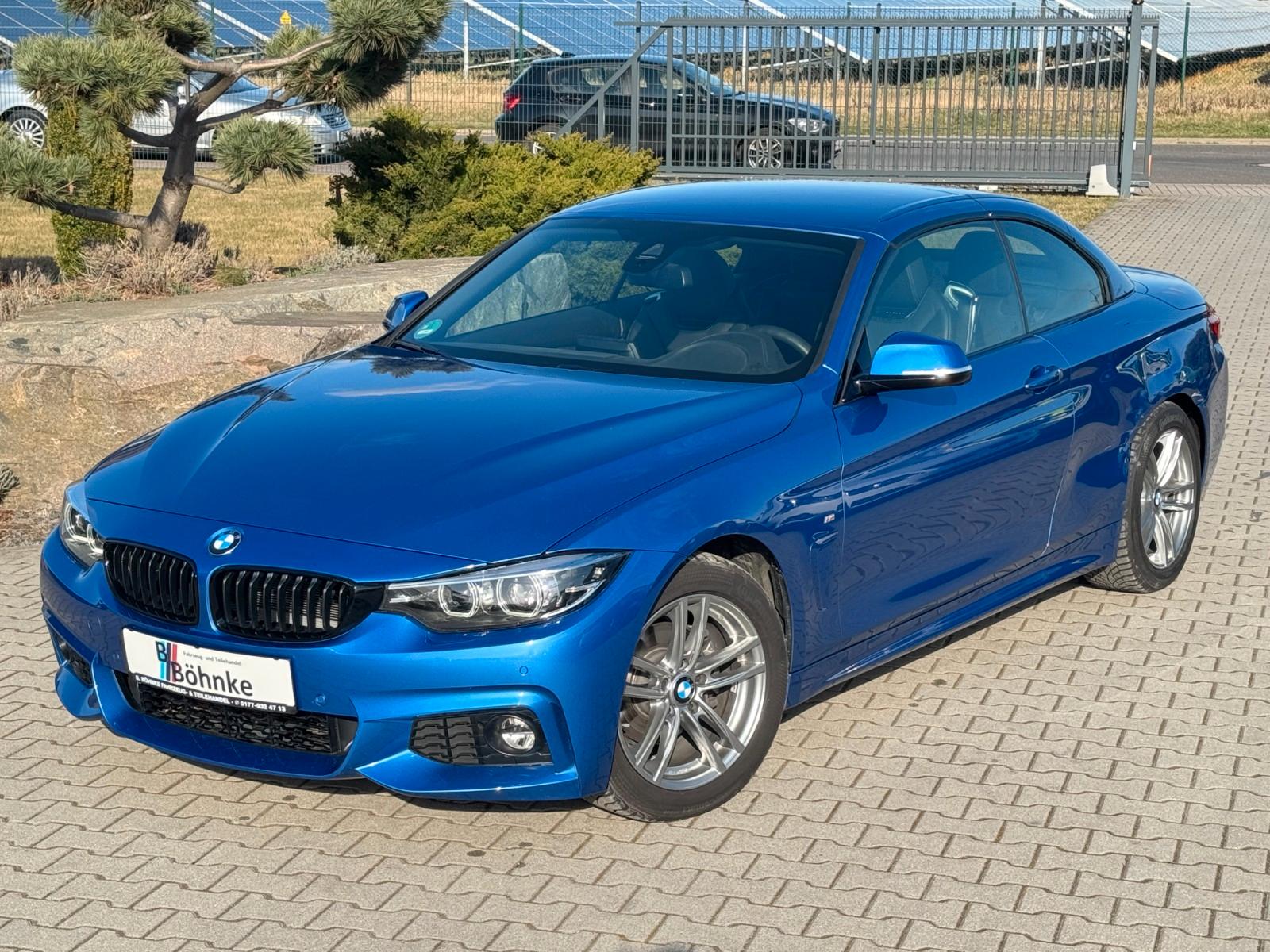 BMW 420i CABRIO M SPORT LED NACKENWÄRMER H+K