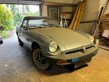 MG B Roadster (GHN5) - Garagenfund, vollständig - blaue MG MGB
