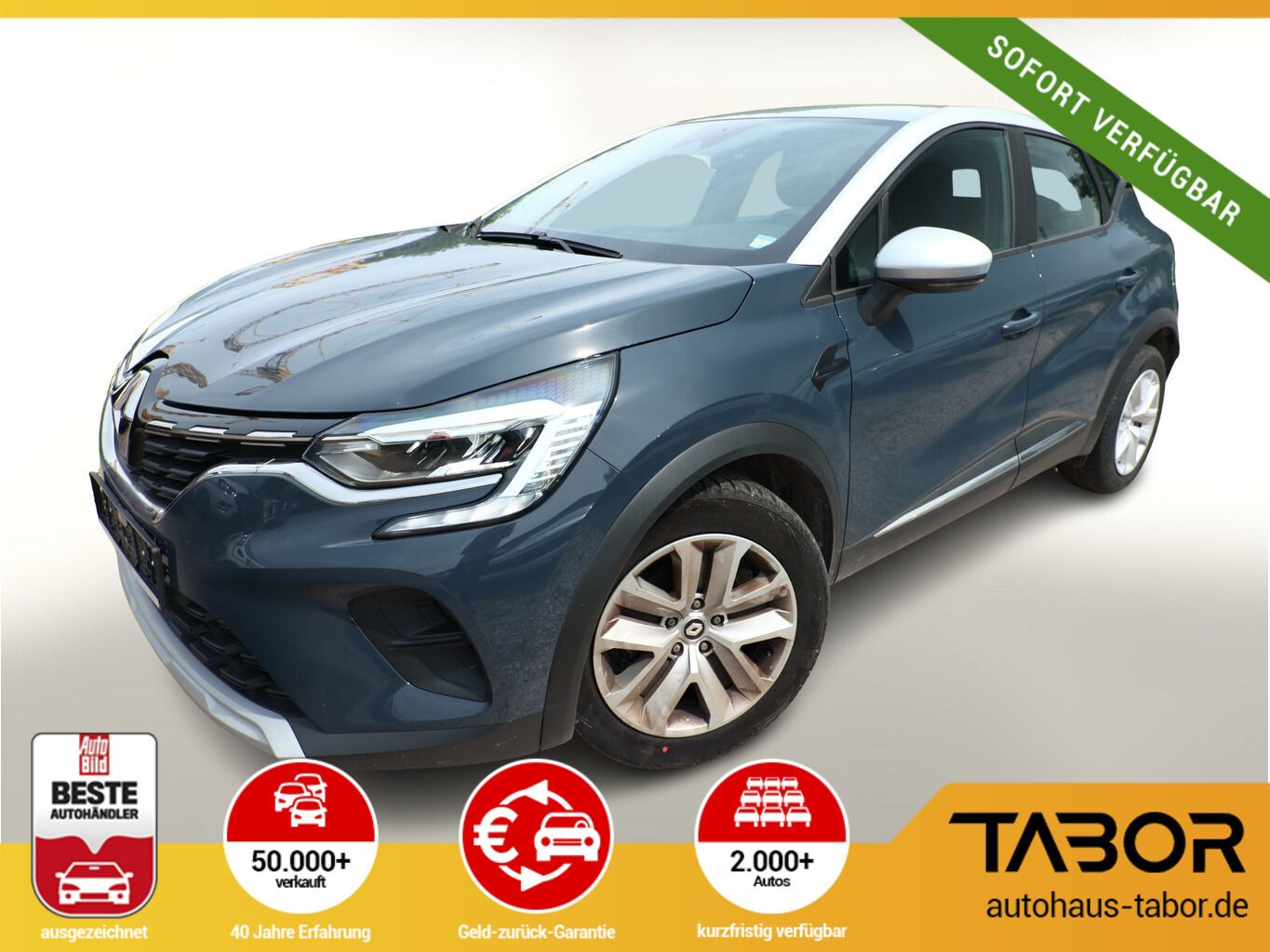 Renault Captur 1.0 TCe 90 Experience LED PDC Temp