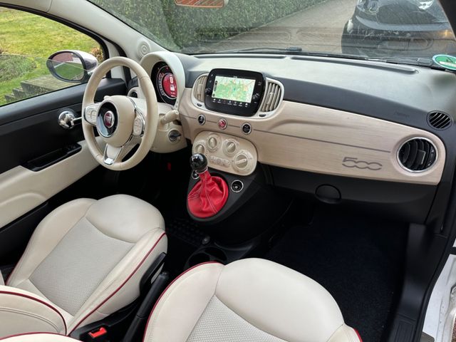 Fiat 500C CABRIO*HYBRID*NAVI*KLIMA*LEDER*DOLCEVITA***