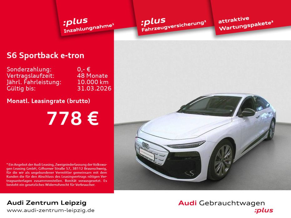 Audi S6 Sportback e-tron *Matrix*AHK*Tech pro*Carbon*