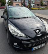 Peugeot 207 Automatik Panorama TÜV neu 55.000km 2.Hand - schwarze Peugeot 207