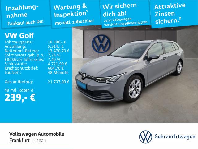 Volkswagen Golf VIII 1.0 TSI Variant AHK Spurhalteassistent