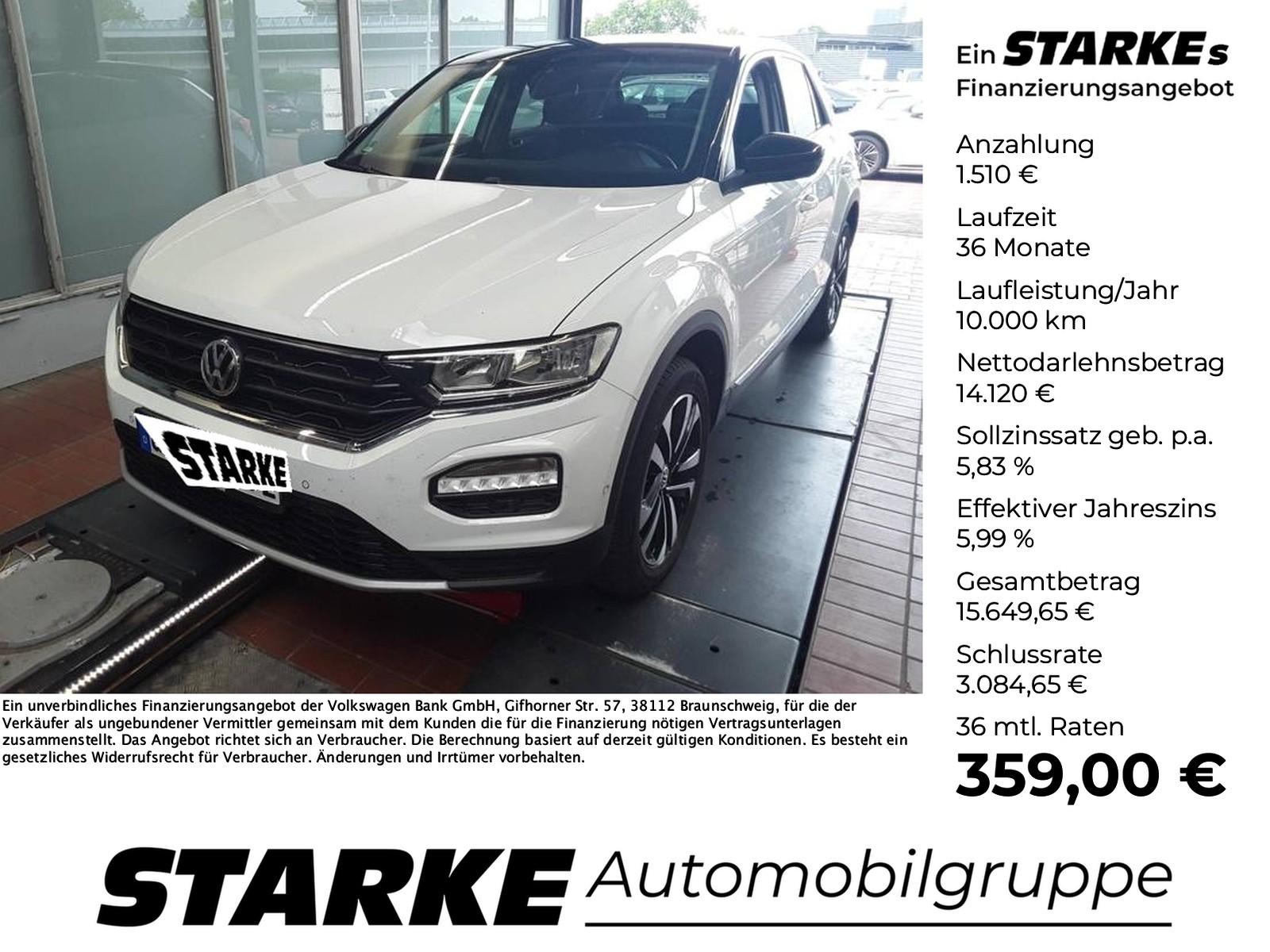 Volkswagen T-Roc 1.6 TDI IQ.DRIVE  Standheiz Navi PDC LM Te