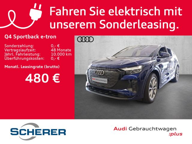 Audi Q4 Sportback 45 e-tron quattro AHK/WÄRMEPUMPE/NA