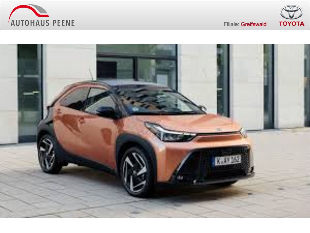 Toyota Aygo X 1.5 Hybrid Lounge SHZ NAVI ACC FACEL. LED imagem 2
