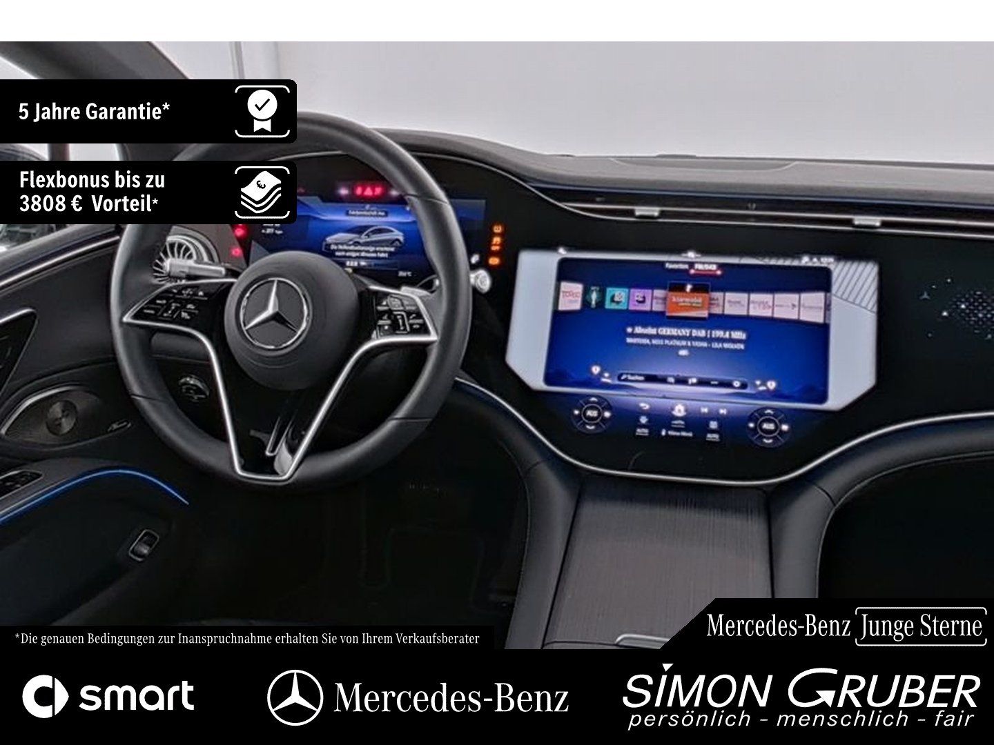 Fahrzeugabbildung Mercedes-Benz EQS 500 4M AMG Pano 4*Massage Sitzklima 118kwh