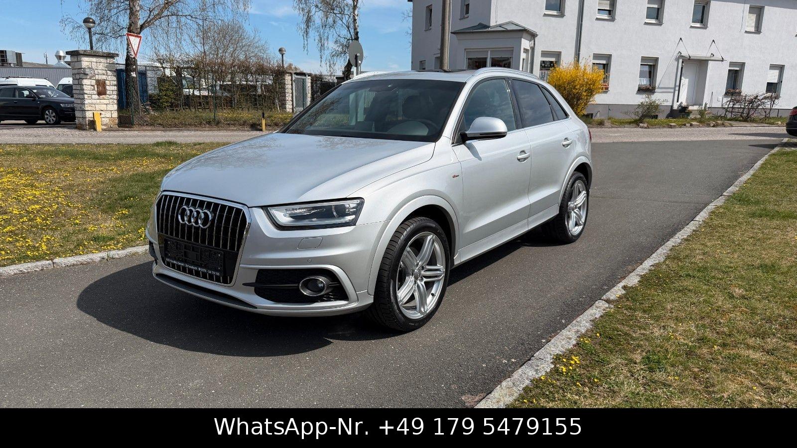 Audi Q3 2.0 TDI quattro Aut., S-Line, 177PS, Voll,.