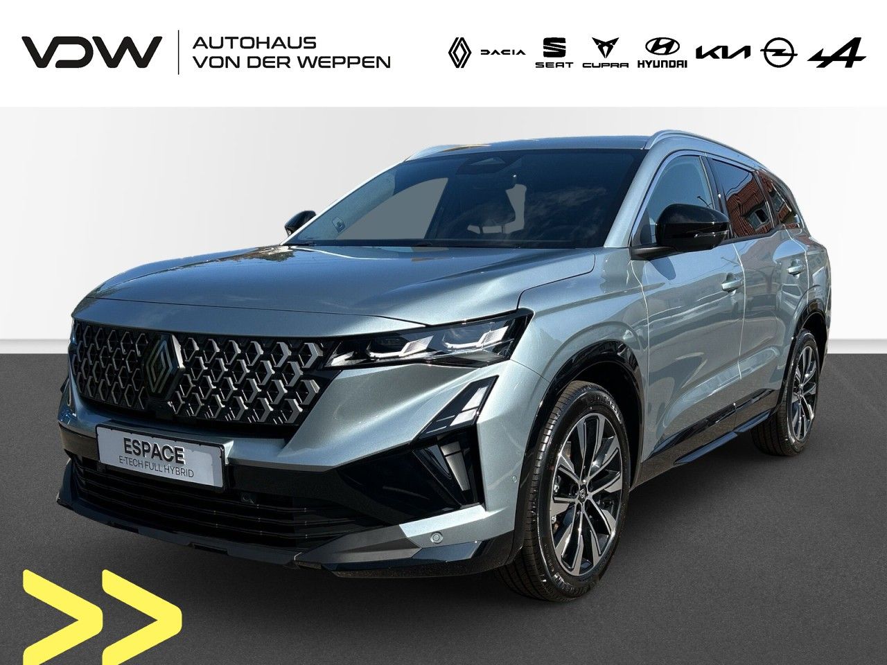 Renault Espace VI Techno E-Tech Full-Hybrid Klima Navi