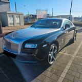 Rolls-Royce Wraith , Sternhimmel, HUD! - schwarze Rolls-Royce Wraith
