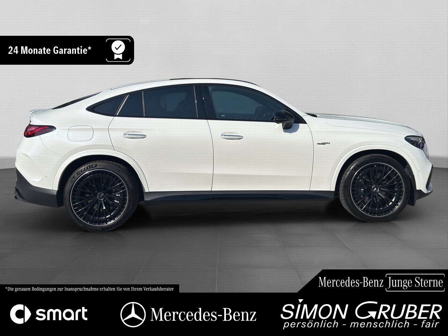 Fahrzeugabbildung Mercedes-Benz GLC 43 4M Coupé AMG Standhzg HUD Nappa Burm AHK