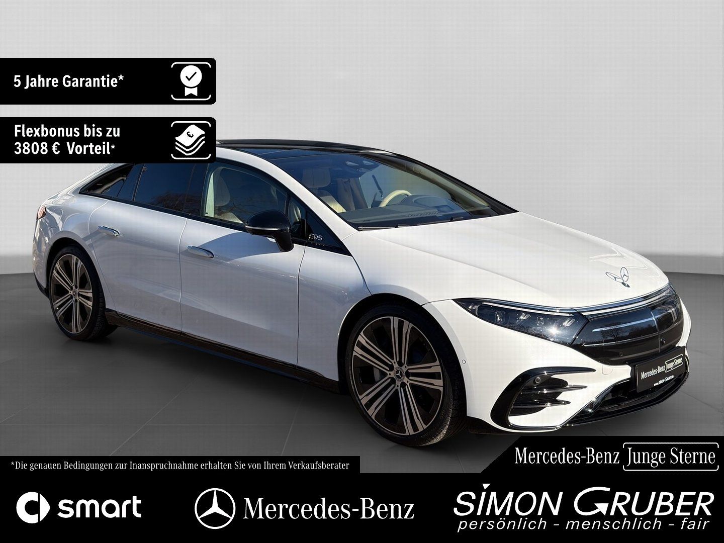 Fahrzeugabbildung Mercedes-Benz EQS 450 4M AMG Massage Sitzklima Nappa Mod 2026!