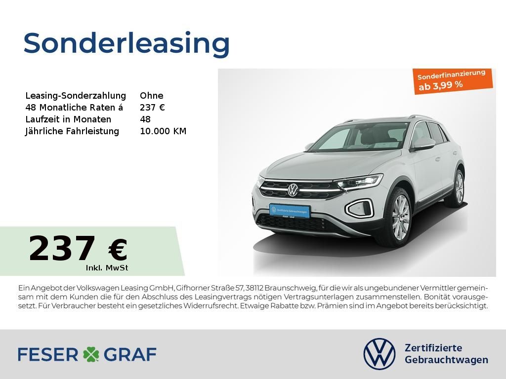T-Roc Style 1.5 TSI DSG Navi AHK Pano StHz SiHZ