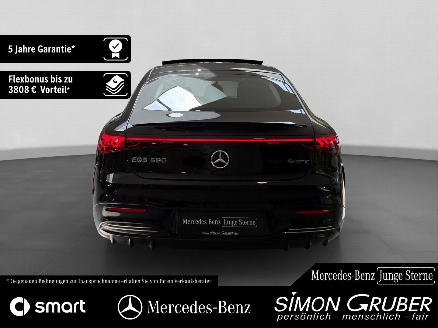 Fahrzeugabbildung Mercedes-Benz EQS 580 4M AMG Pano Hyper Sitzklima Massage