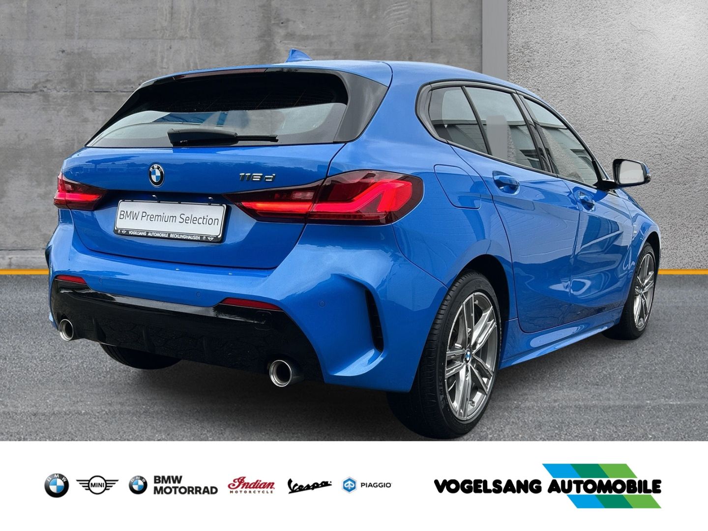 BMW 118 d M Sport Head-Up el.Sitze Navi groß imagem 2