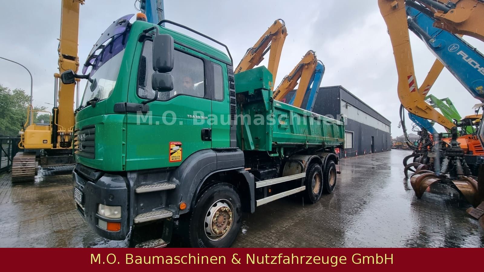 Fahrzeugabbildung MAN TGA 33.360 / 6x4 / Bordmatik /3.Seitenkipper