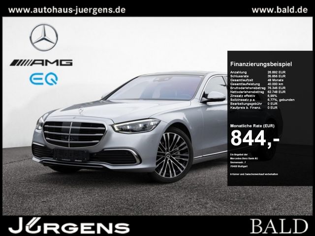 Mercedes-Benz S 400 d 4M L Exklusiv/Pano/Burm3D/TV/Distr/20'