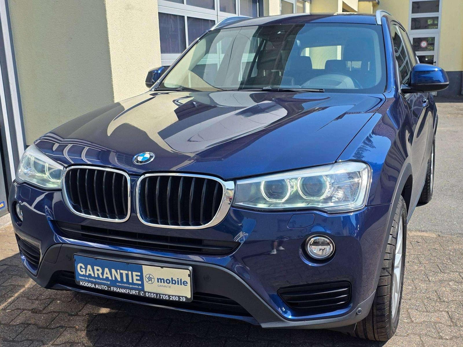 BMW X3 xDrive20d*1 Hand*Pano*HUD*Garantie*AHK