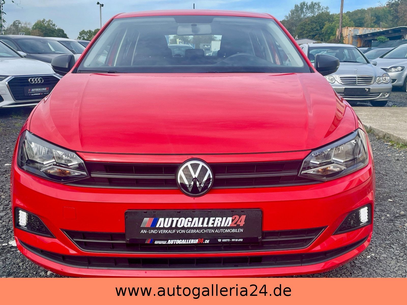 Fahrzeugabbildung Volkswagen Polo VI Trendline Klima Tempomat 1.HAND Freispre