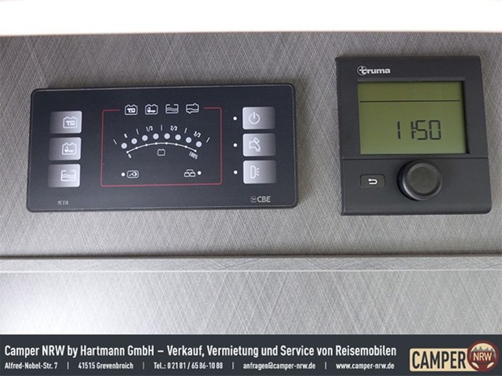 ETRUSCO T-Modell Base 6.9 SBC HUBBETT+AUTOMATIK+MARKISE 