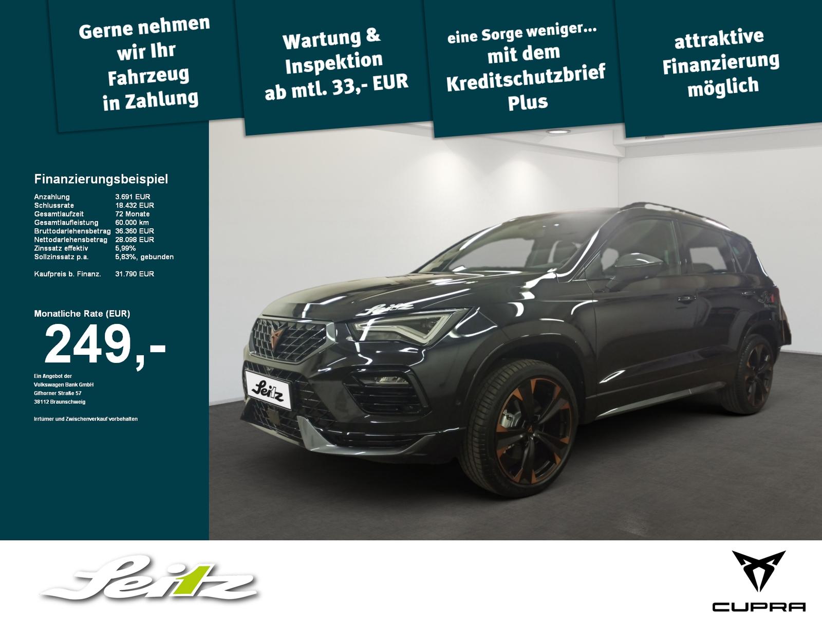 Cupra Ateca 2.0 TSI 4Drive *KAMERA*LED*NAVI*BEATS*