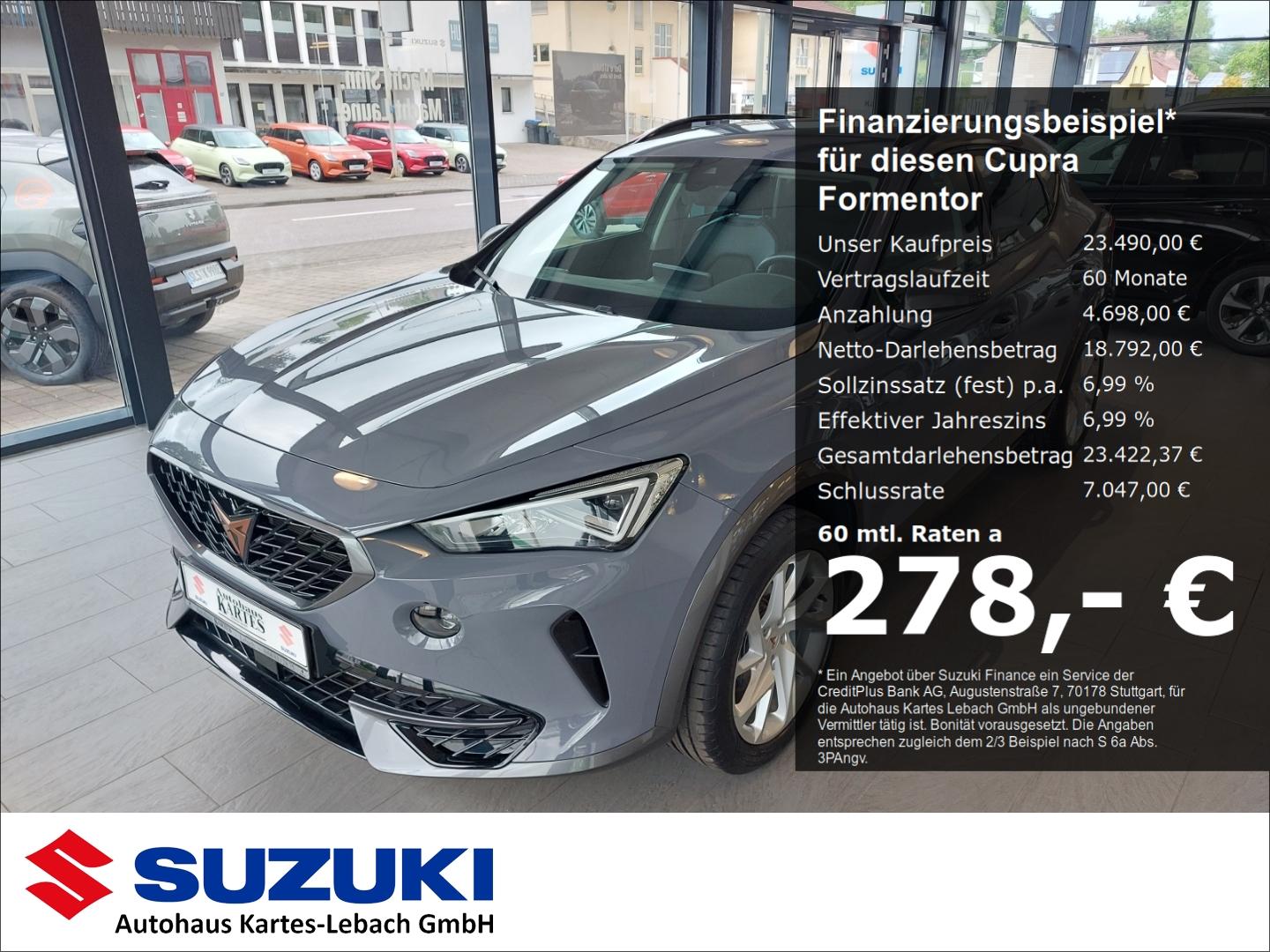 Cupra Formentor 1,5 TSI 6 Gang LED Virtual Cockpit PDC