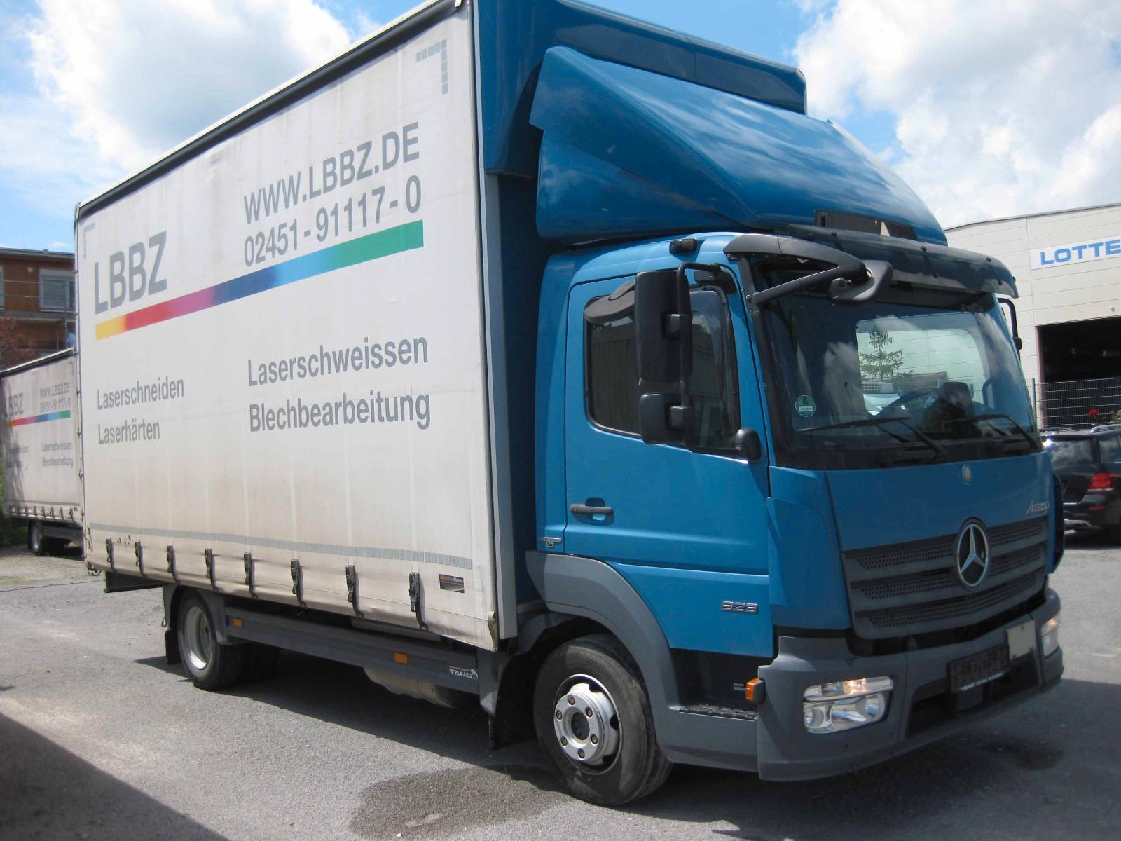 Mercedes-Benz Atego 823L, 8,6t, Curtainsider, 6,2m, Klima,1Hd.
