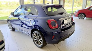 Fotografie des Fiat 500X 1.5 GSE Hybrid AT Sport LED Kamera