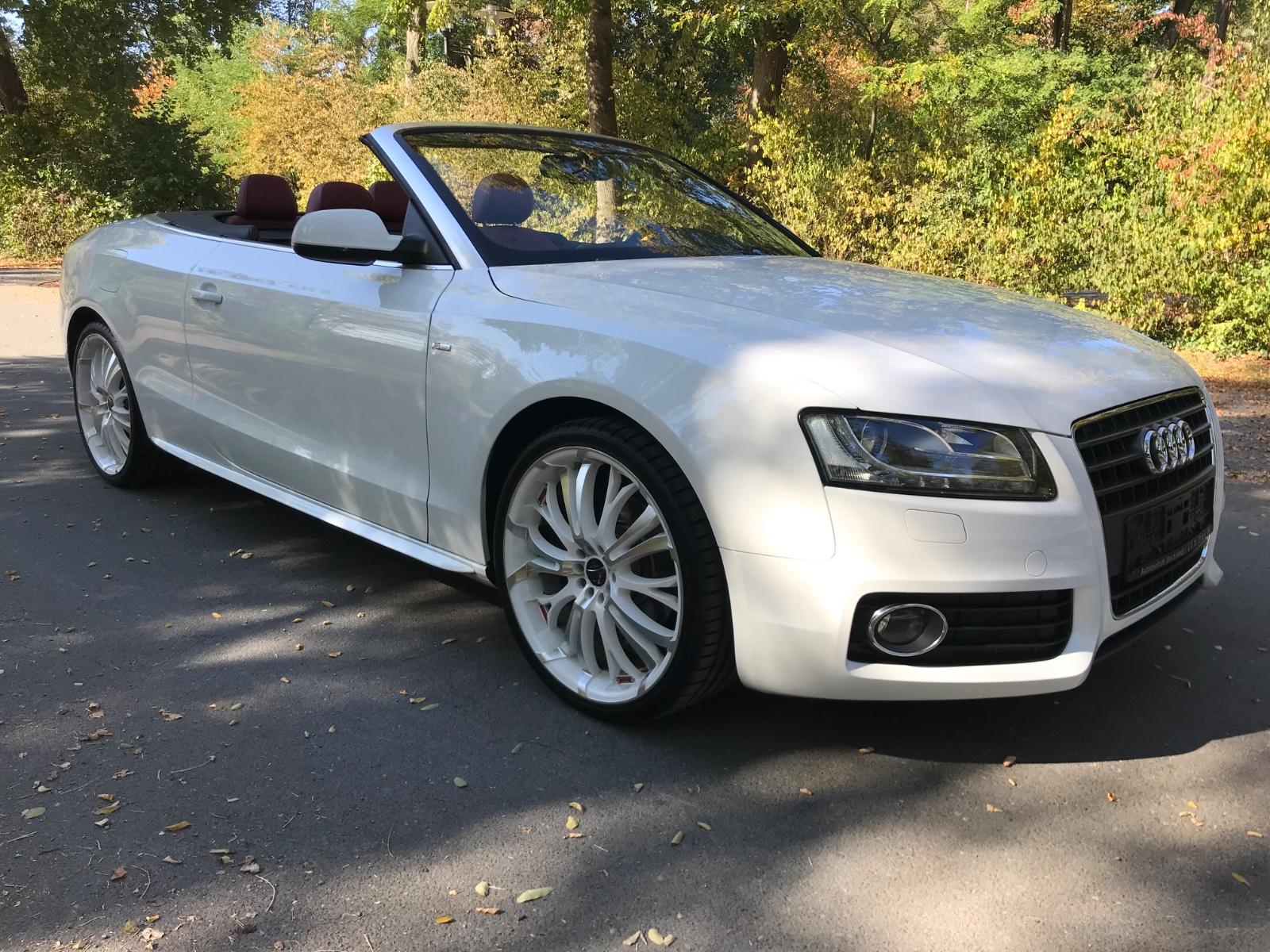 Audi A5 Cabrio Mega Optik S-Line Scheckheft ori.47tkm